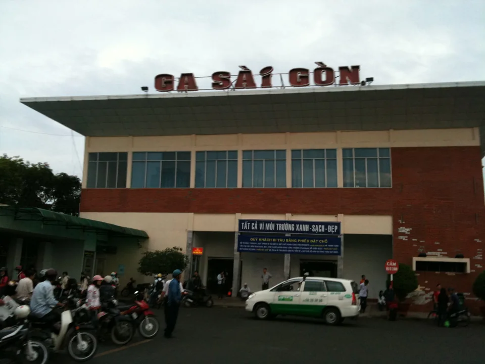 Ga Sài Gòn — ảnh minh họa chụp năm 2011.